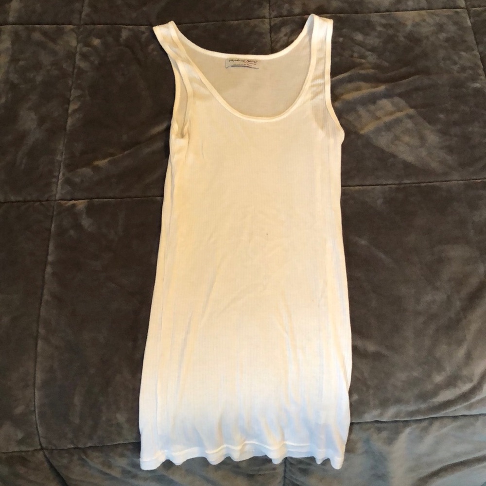 White tank top
